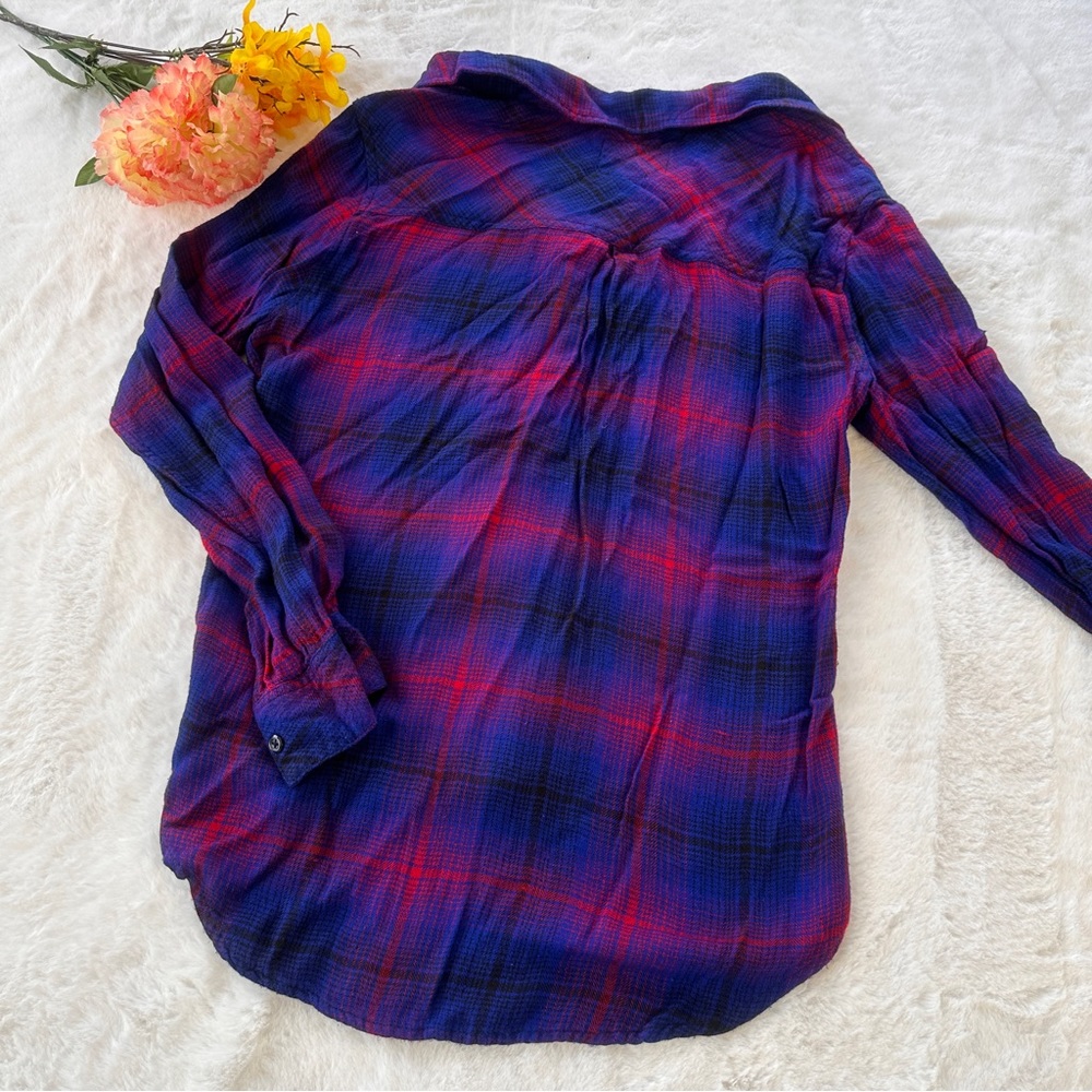 Rails Hunter Button Up Flannel Small - image 7